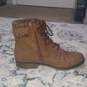 SO Brown Combat Boots